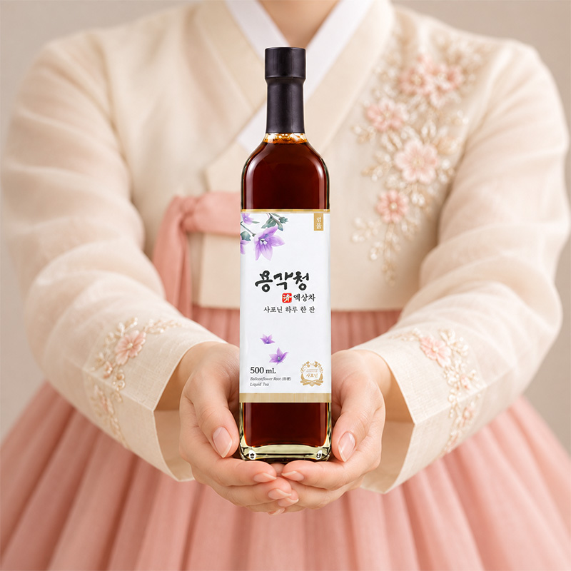 [한국도라지] 용각청액상차 500ml / 메이드인 홍성